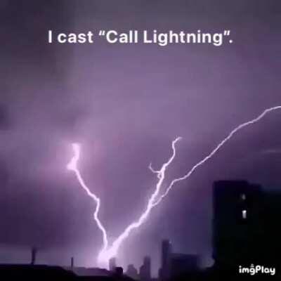 When you absolutely have to kill everyone in an open area when a storm is approaching....