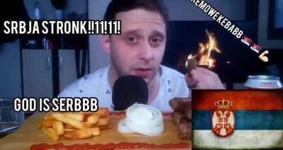 SRBIAN ARYAN MAN REMOWE KEBAB 💪🏻💪🏻💪🏻