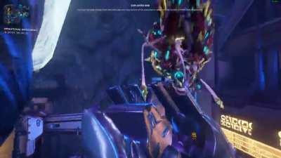 Hi people of Fortuna mind if i walk my Exploiter Orb here? Dont worry he is potty trained.