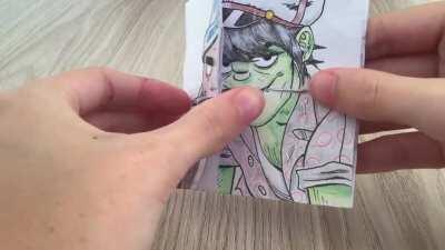 Gorillaz Flip-book [Original Content]