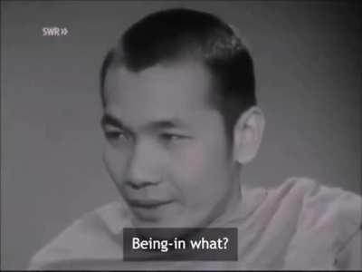 Heidegger's last words