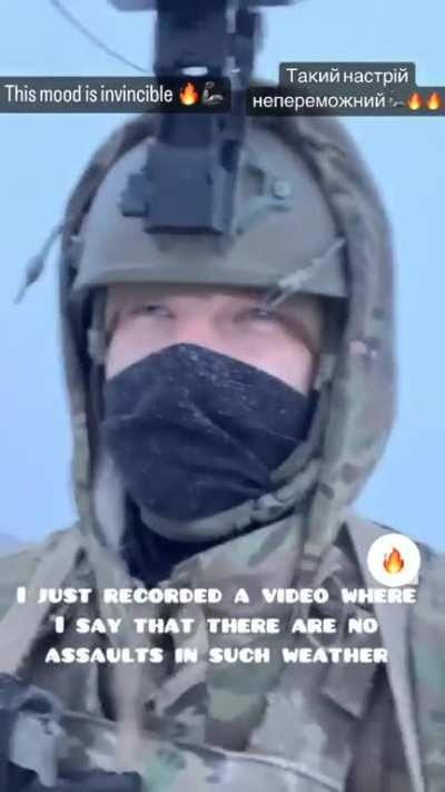 Defender of Bakhmut, Roman shared these two videos in the last hour.