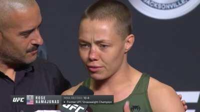 Zhang Weili vs. Rose Namajunas - Weigh-in Face-Off - (UFC 261: Usman vs. Masvidal 2)