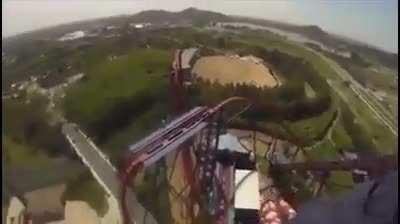 Blursed rollercoaster accident