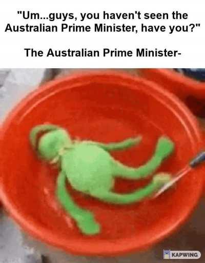 ...I don't think he's coming back, mate.