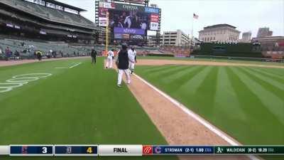 [Highlight] [Highlight] Kerry Carpenter and the Tigers walk-off James Karinchak and the Guardians with a homer.
