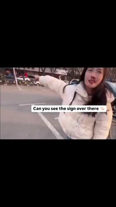 She definitely wasn't lying 