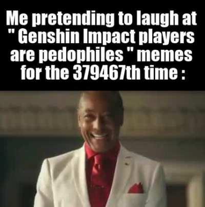 100% of the Genshin playerbase are pedophiles 👍