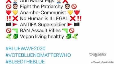 an average twitter bio