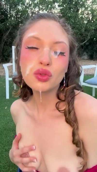 He left me dripping...