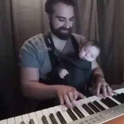 Talented dad!
