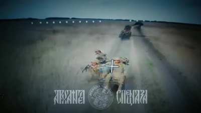 Ukrainian ATV's are targeted by Russian fiber optic drones (location unknown, claimed to be a border area)