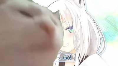 Fubuki Vibing to Say! Fanfare