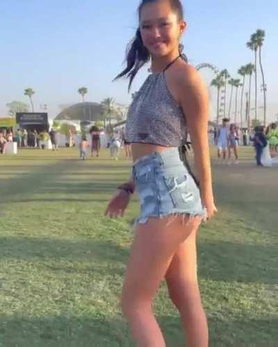 Lily Chee at Coachella