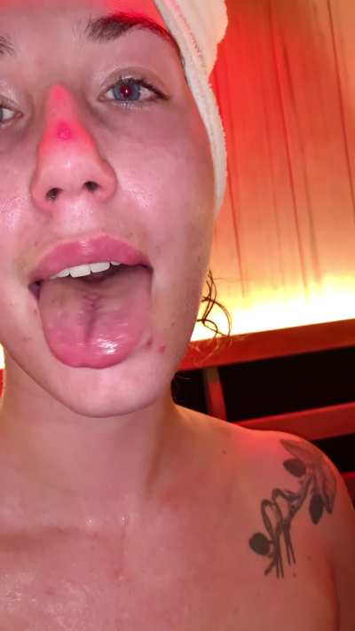 I want to spit on you like the sloppy slut that I am