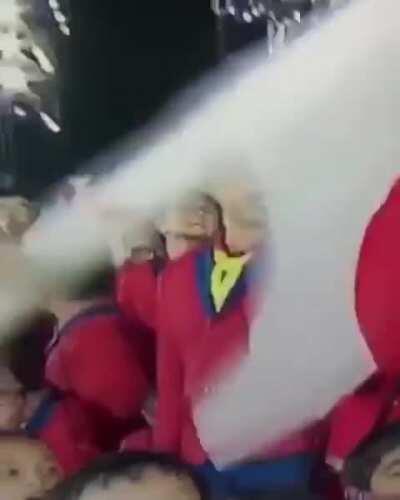 HMJB while I flip the bird during a school parade