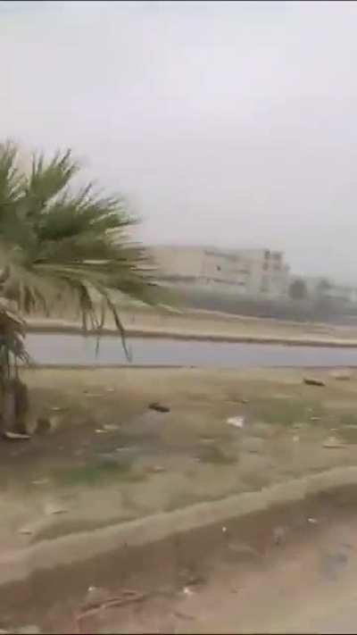 POV: A Syrian rebel fighter and a cameraman on a motorcycle were ambushed from multiple directions in Hama city. Both the driver and the cameraman survived but were severely injured. According to the cameraman, Syrian regime forces left the Shilka vehicle