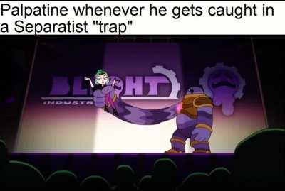 You'd think he could at least try to act surprised