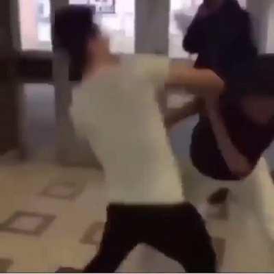 Bro starts a fight and then gets dropped
