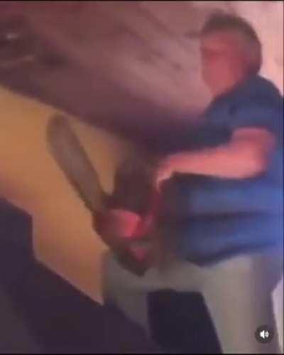 Proper way to use a chainsaw