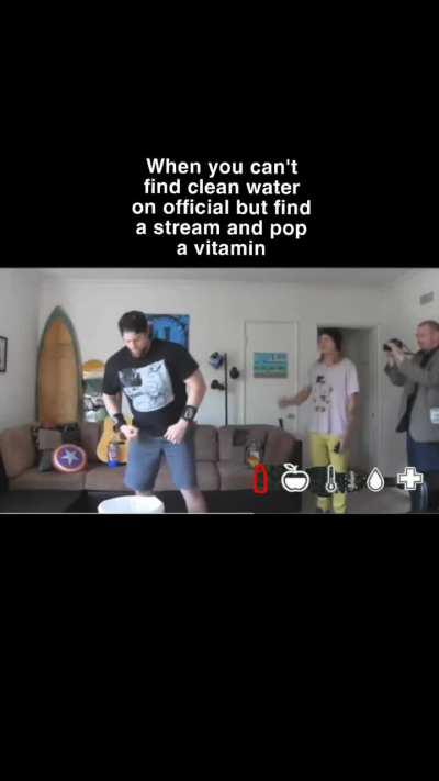 When the vitamin trick does trick hard enough. 