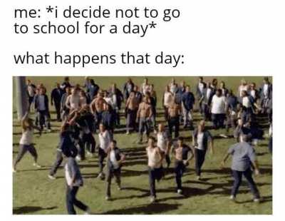 It always happens like this :(