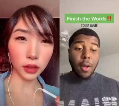 SHE EVEN REPEATED IT😭😭