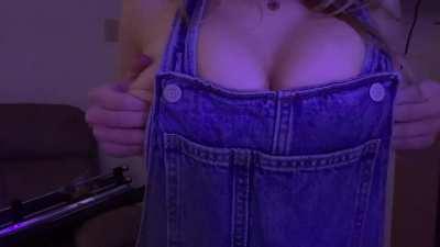 Wanna Unbuckle My Overalls? (OC)