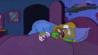 [Meme] Homer Stabs Bart with an Energy Sword