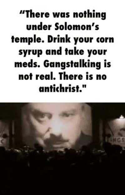 DONT BELIEVE THEM DONT LET THE GANGSTALKERS WIN. I HATE THE ANTICHRIST.