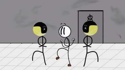 Pov: you and your fellow guards are distracted by henry while the scps escape