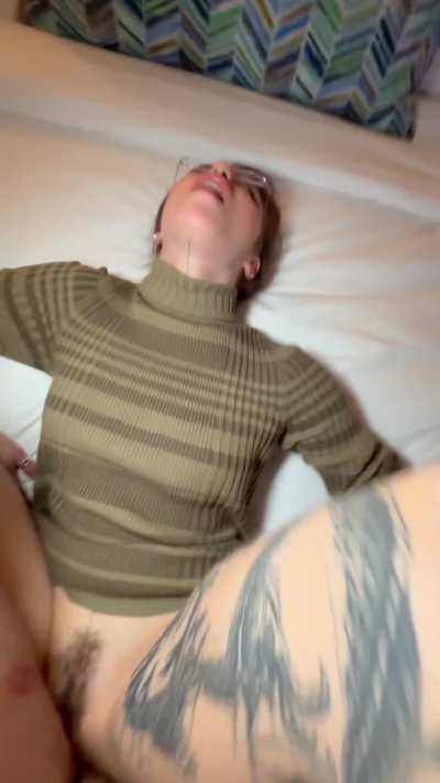 Balls deep anal pounding