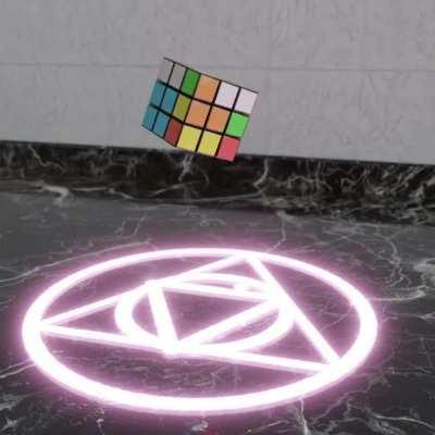 Made a cube Animation on blender.