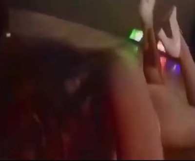 Linsey at the strip club