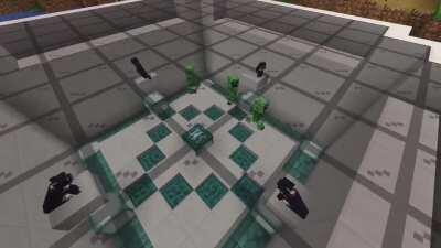 I made a pit of despair for creepers because they deserve it