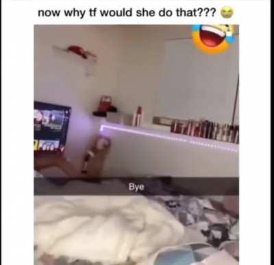 What was she thinking fr?😭😭