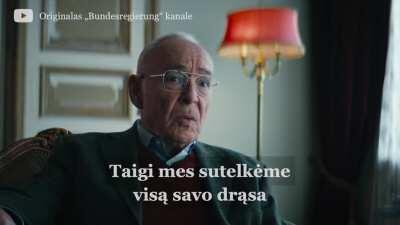 2020 žiemos/sofos didvyriai. Vokietijos vyriausybės socialinė reklama.