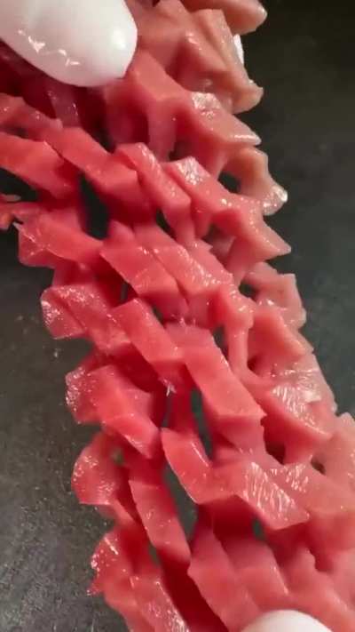 Four week mold aged bluefin tuna 🤮