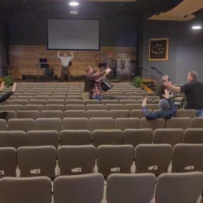 Ok so... We did a thing at church today...