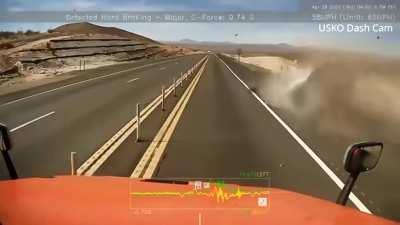 Driver comes out of nowhere and crashed all of a sudden!