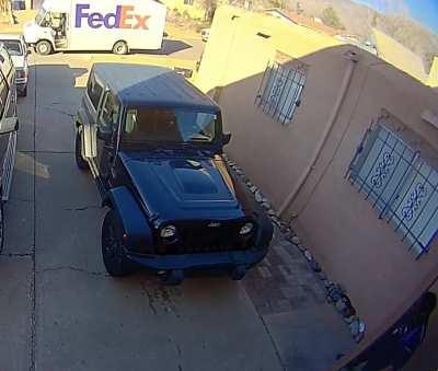 FedEx Guy is a COD Dude! (MW3 Jeep)
