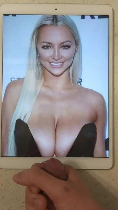 Lindsey Pelas big tits got me blasting ropes of cum (cum tribute)