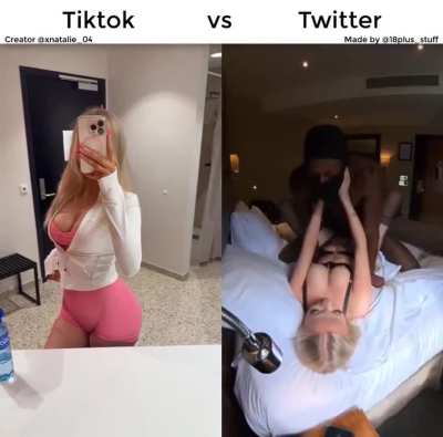 Tiktok vs Twitter