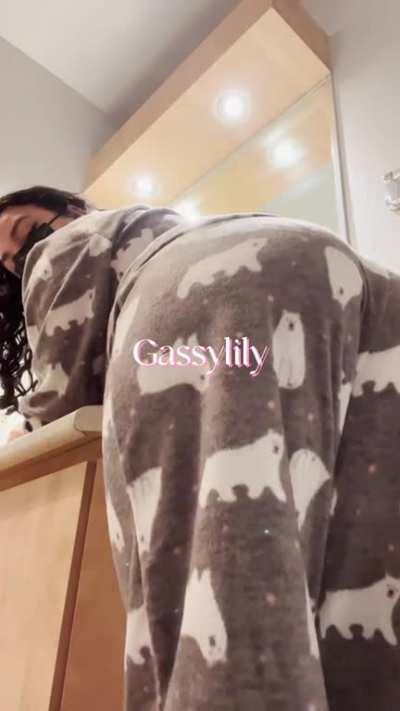 New pajamas! Want to taste?