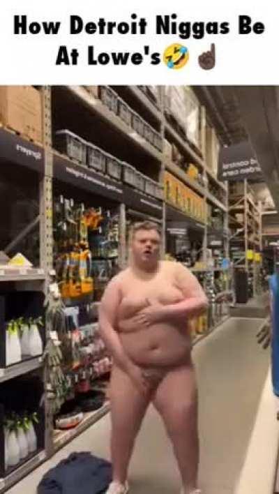 caseoh thugging in a lowes