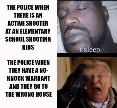 The police really do be like that...