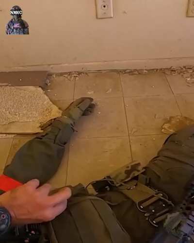 Great sportsmanship during a game of airsoft