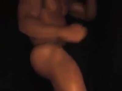 Ricardo's at it again, seducing everyone with his devil theme dance.