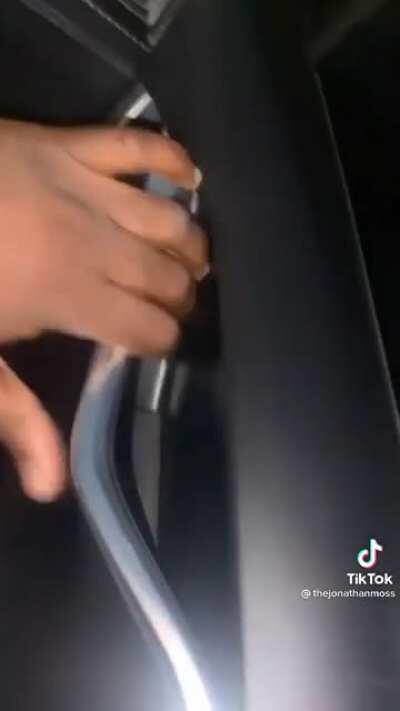 First time in a Tesla