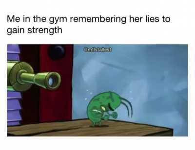 Let the pain motivate you